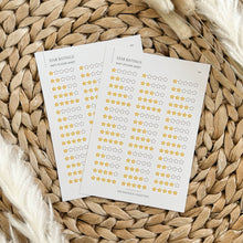 Load image into Gallery viewer, Star Rating - Book Annotating - Sticker Sheet