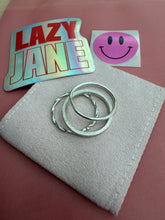 Load image into Gallery viewer, Trio of Silver Stacking Rings | LAZY JANE CRAFT CLUB