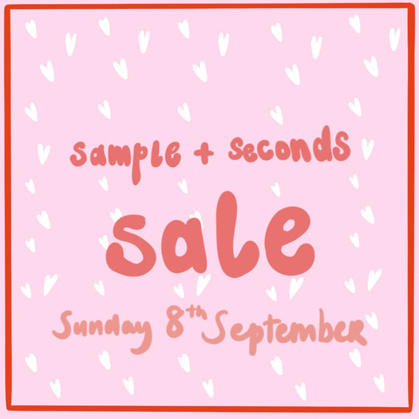 Set Your Alarms…The Sample & Seconds Sale is Coming!