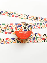 Load image into Gallery viewer, Patterned Washi Tape, Bullet Journal Tape / Miro
