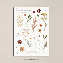 Load image into Gallery viewer, Watercolour botanical themed planner stickers
