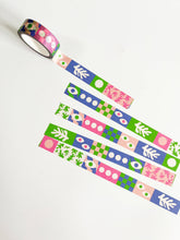 Load image into Gallery viewer, Patterned Washi Tape, Bullet Journal Tape / Genesis
