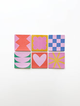 Load image into Gallery viewer, Fin Memo Pad / Abstract &amp; Colourful: Checkered
