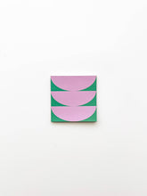 Load image into Gallery viewer, Fin Memo Pad / Abstract &amp; Colourful: Checkered
